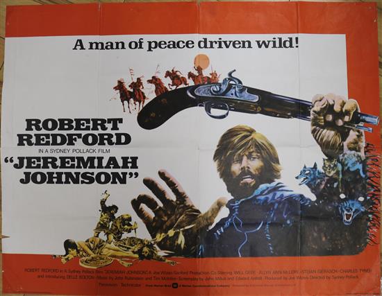 A Jeremiah Johnson vintage movie poster
